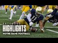 EXTENDED HIGHLIGHTS | Notre Dame Football vs Pittsburgh (2023)