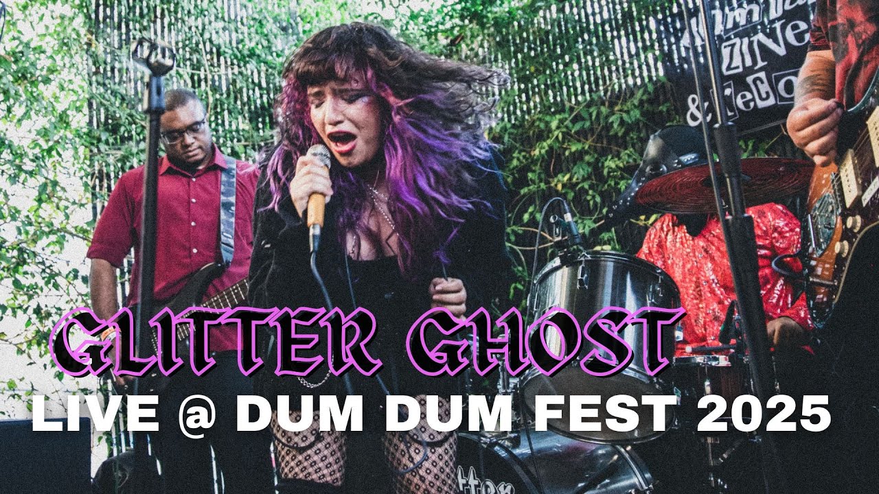Watch Glitter Ghost - Live @ Dum Dum Fest 2025 on YouTube Watch Glitter Ghost - Live @ Dum Dum Fest 2025 on YouTube