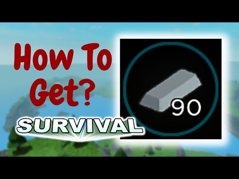 How To Get Iron Bar? Roblox The Survival Game