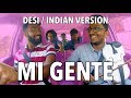 Mi Gente | Carpool Edition | Indian / Desi Cover | V Minor