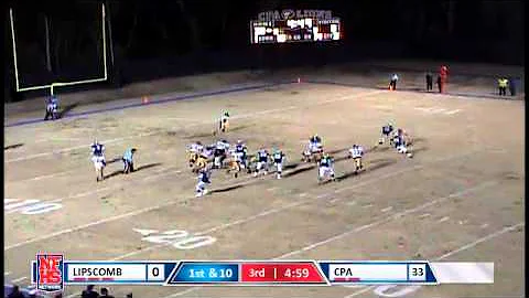 CPA #25 Wallace Barrett 15 yard TD run