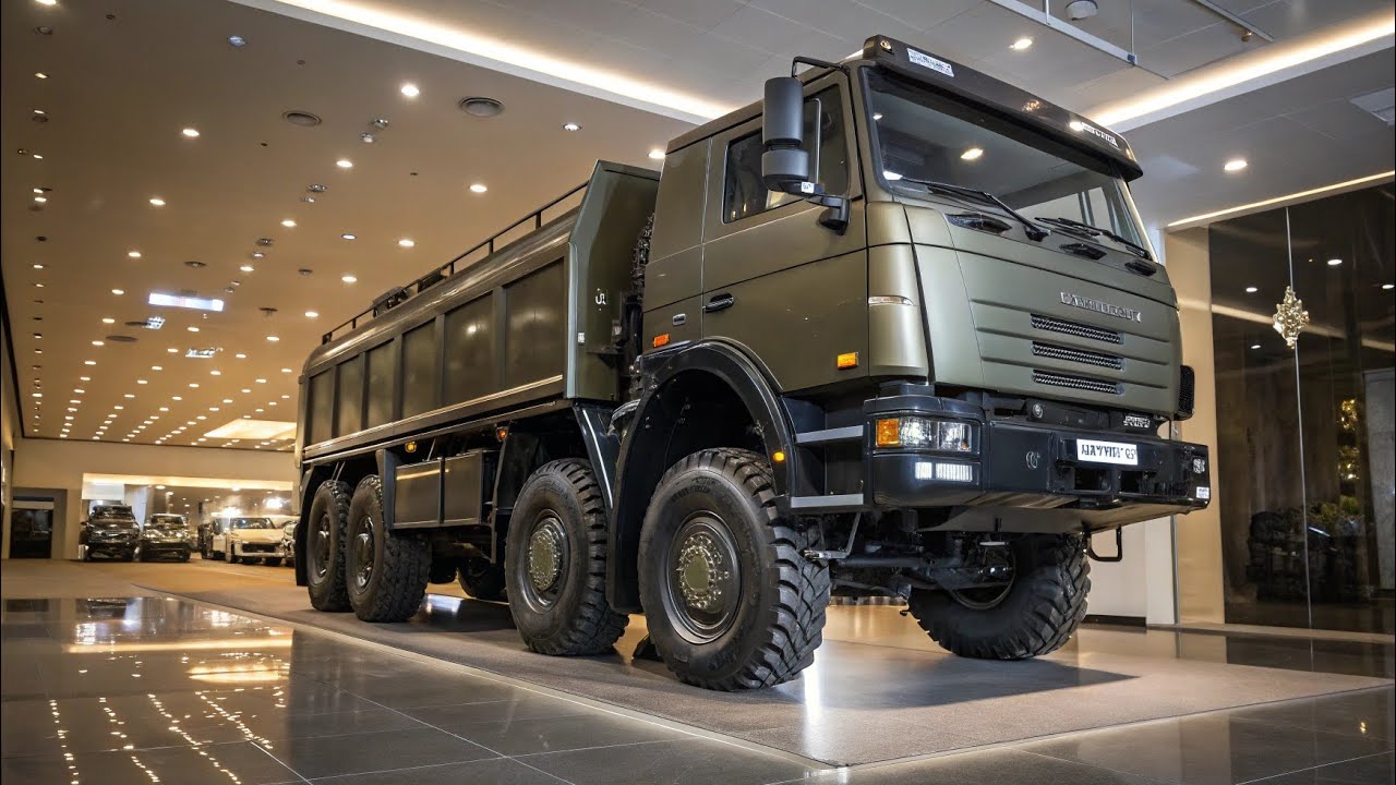 🚛 KamAZ-6350 – Heavy-Duty 8x8 Military Truck