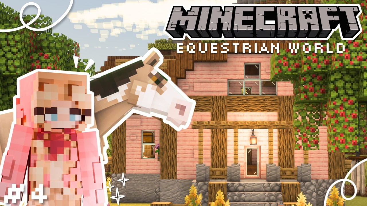 Building My HORSE RANCH In MINECRAFT SWEM | EP. 4 - YouTube