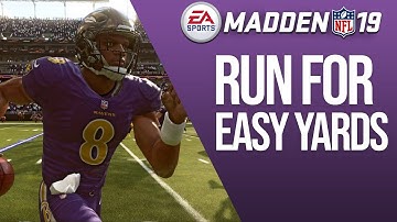 The BEST QB Run In Madden 19 - Dominate With Mobile QBs!