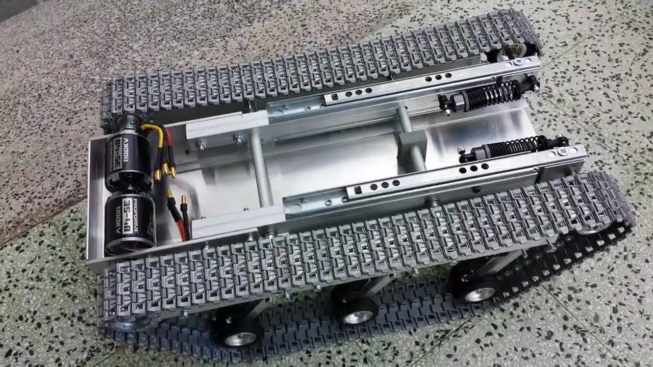 rc ripsaw tank project track tensioner phase 1 youtube tank suspension design