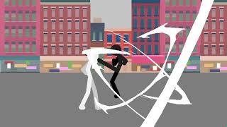 one inch | practice animation #1 (stick nodes)