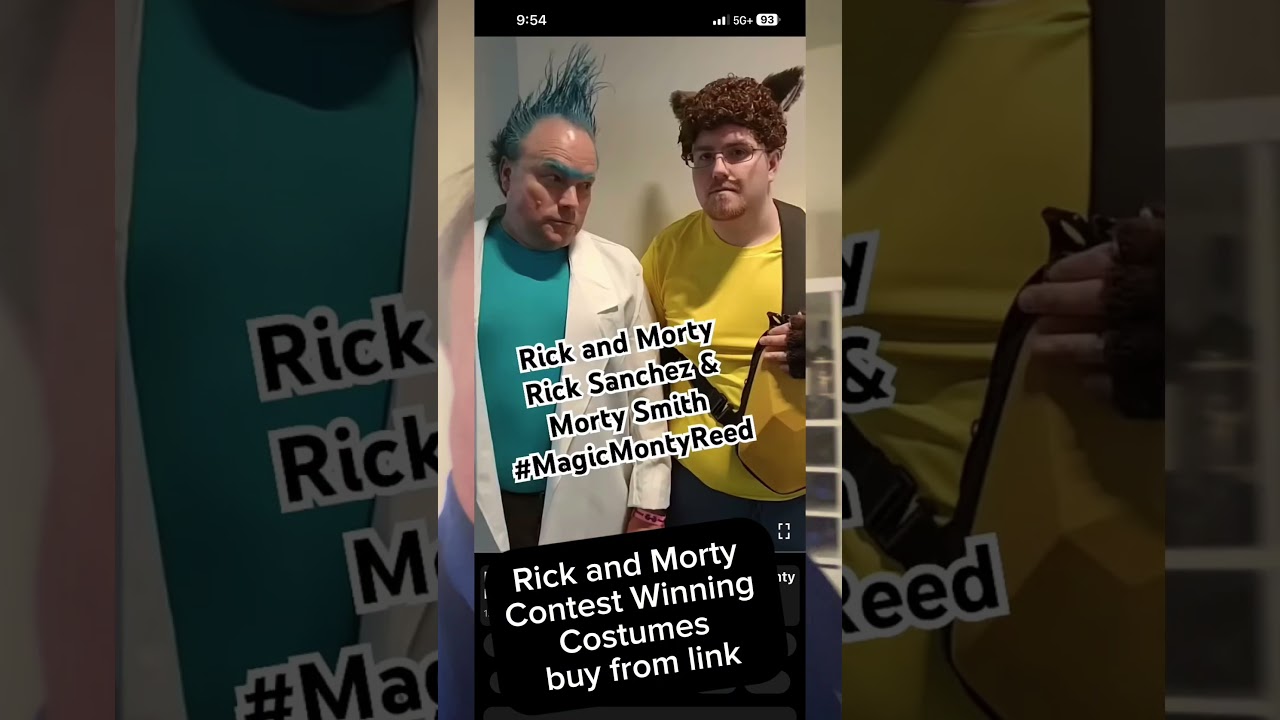 Костюм Рика и Морти 