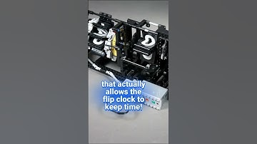 Mechanical Flip Clock is a timeless LEGO Ideas project