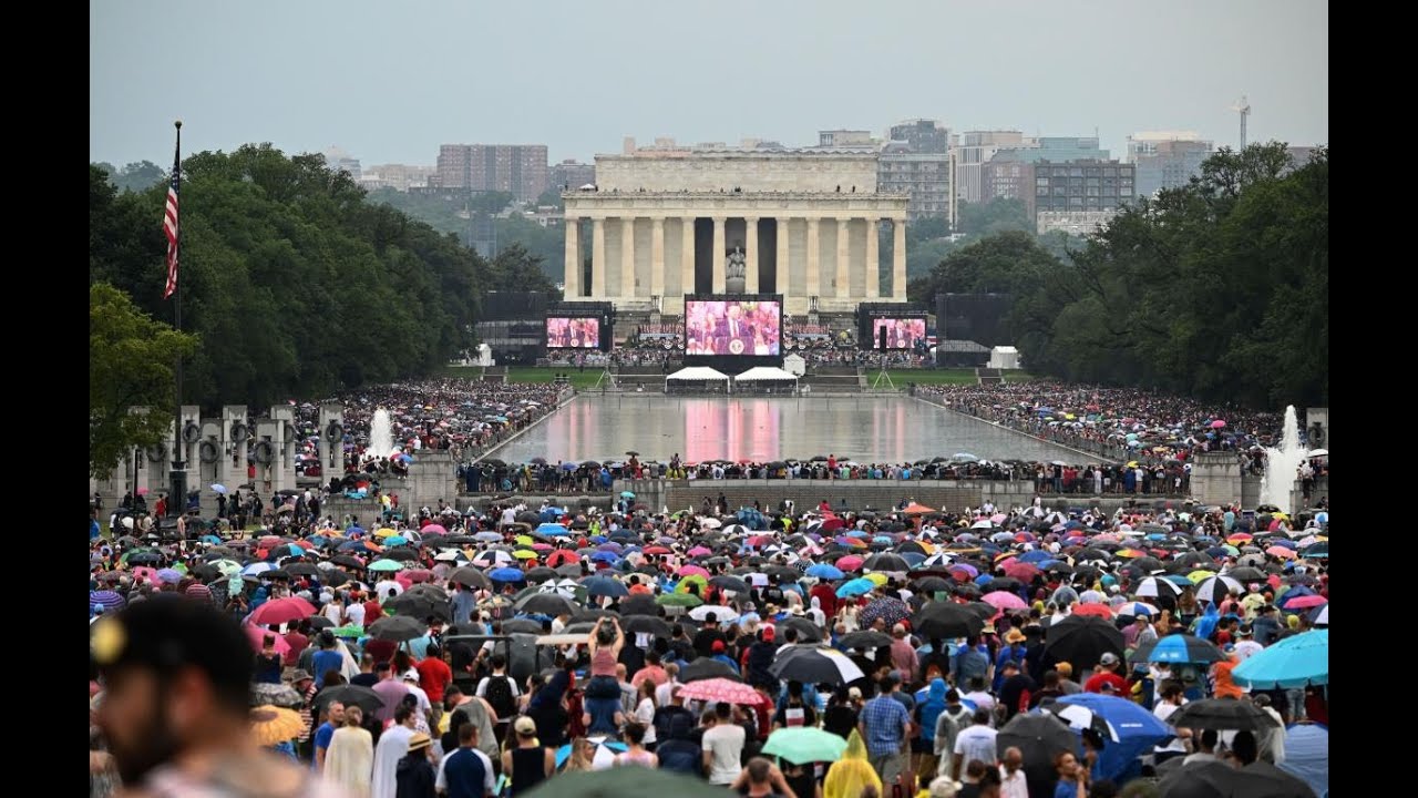 Walrus and the Fairy:  Democrats surrender 4th of July to Trump.