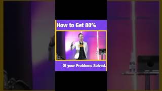 How to solve 80% of your problems | PVR | #shorts