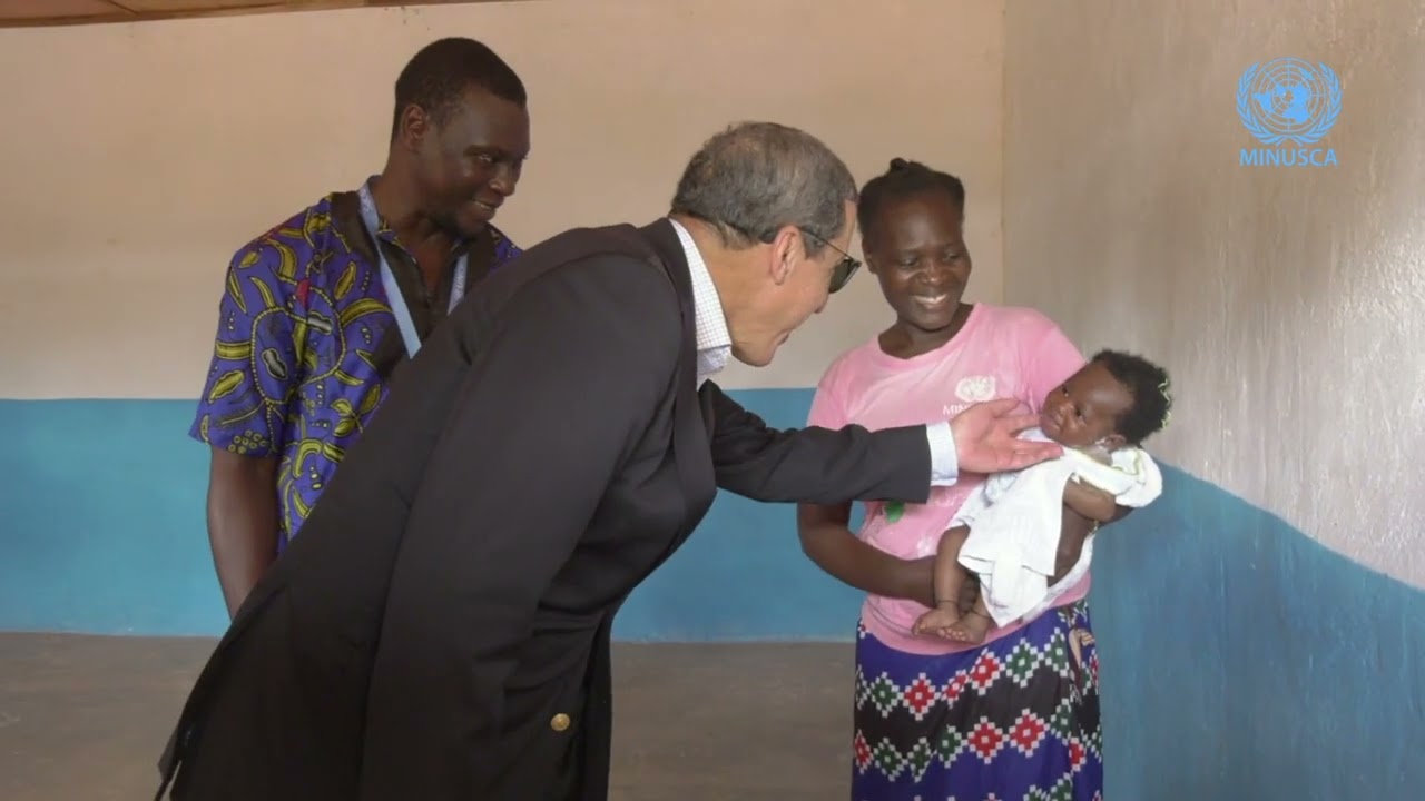 Visite de l'Ambassadeur Omar Hilale à Bangassou