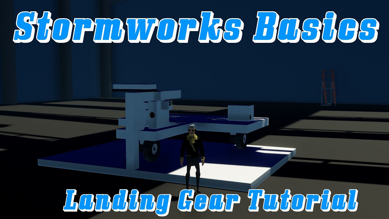 Stormworks Basics Landing Gear stormworks YouTube