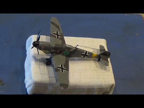Грунтовка и покраска модели МЕССЕРШМИТТ BF 109 F4