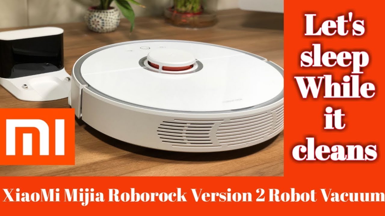 XiaoMi Mijia Roborock UNBOXING & Review Smart Robot Vacuum Cleaner 2in