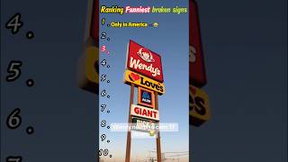 Broken signs😂#usa#foryou #fyp #funny #signs