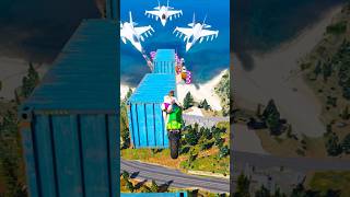 Gta V Dangerous Stunt On Mount Chiliad Episode.85 #Shorts