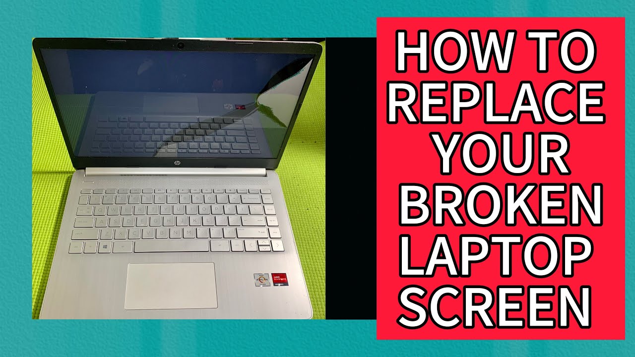 Замена сломанного экрана ноутбука 