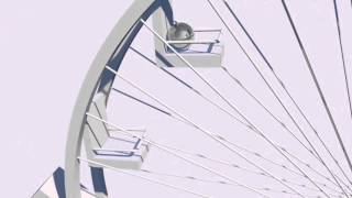 Animation of a marble run made in C4D