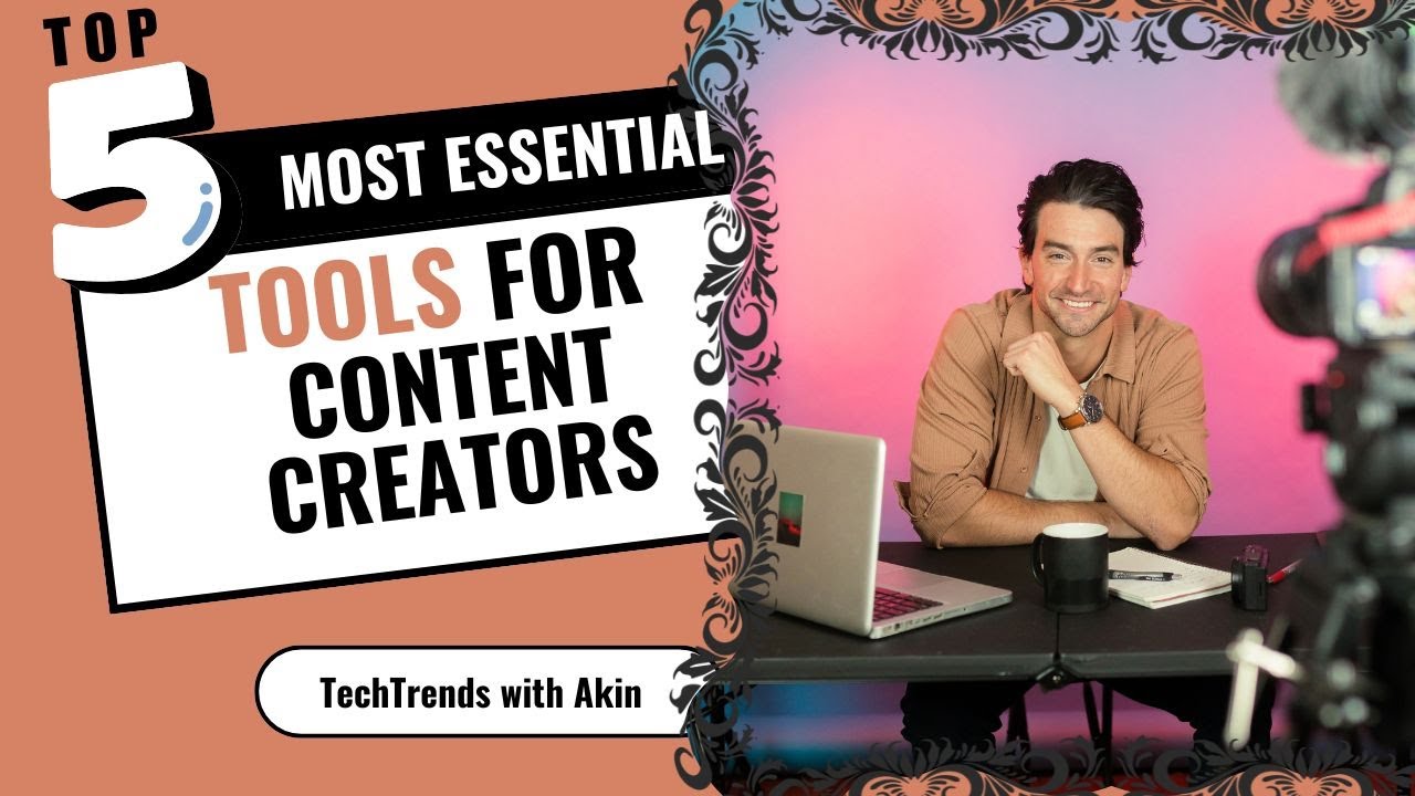 Top 5 most Essential TOOLS for Content creators - YouTube