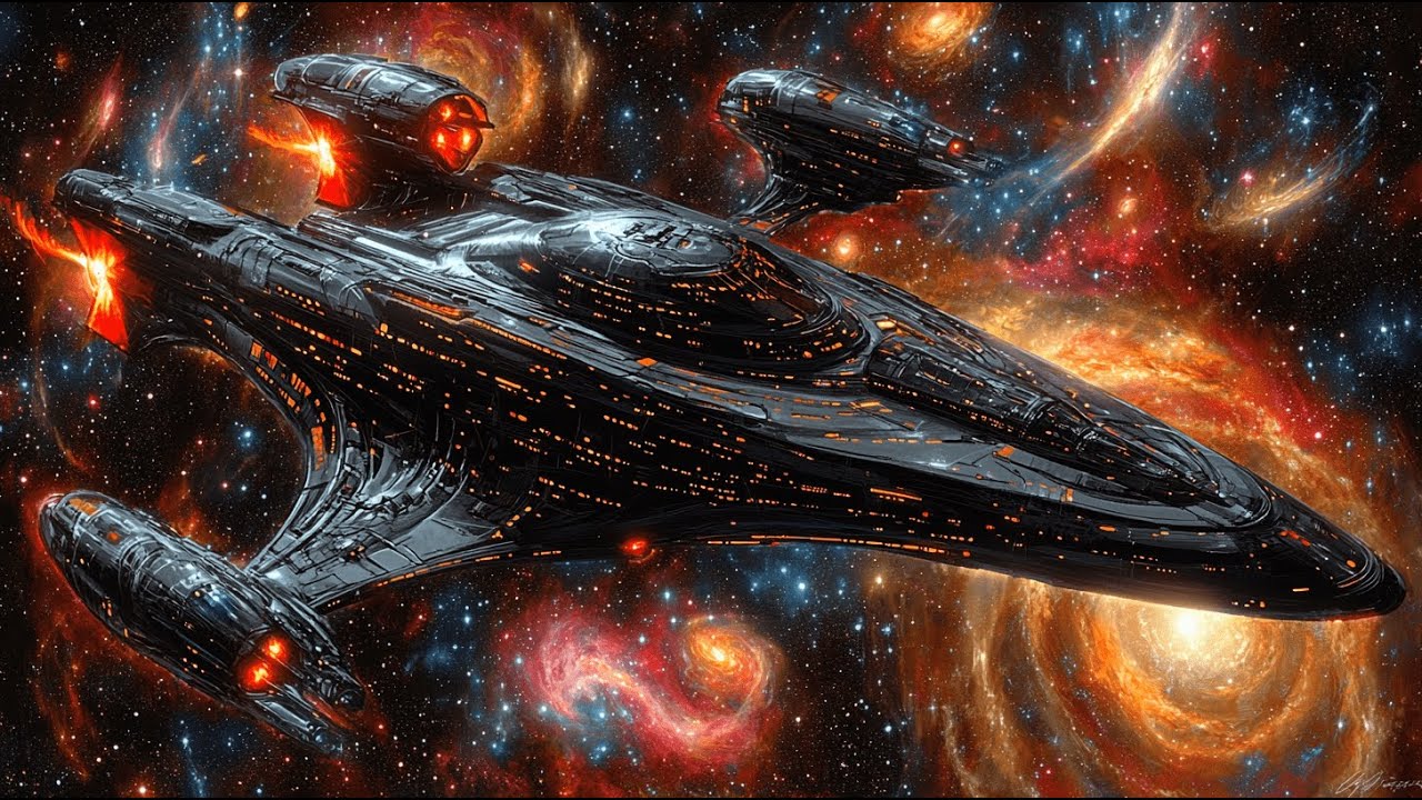 Warnung: Ein menschliches Kriegsschiff ist in das Kriegsgebiet eingedrungen