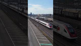 SBB ICN und SBB Re 450 bei Zürich Altstetten  | Kanton Zürich | Schweiz 2023 / #shorts