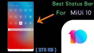 Best status bar theme for Miui 10 | (only 275 kB) | NH Soft | Removed White area in status bar screenshot 2