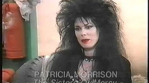The Sisters Of Mercy Patricia Morrison Star Of The...