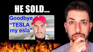 My Reaction To Jeremy SELLING All of His Tesla Shares