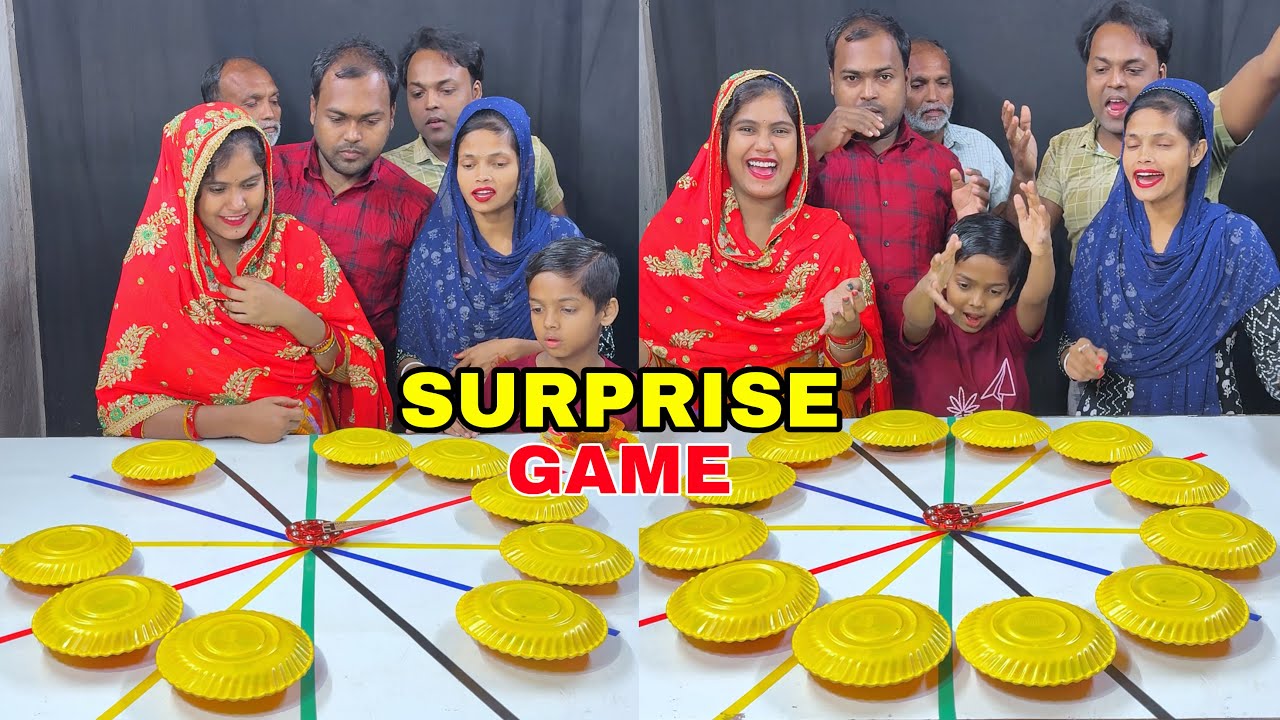 Funny Wheel Game Challenge With Win By Surprise Pot 
