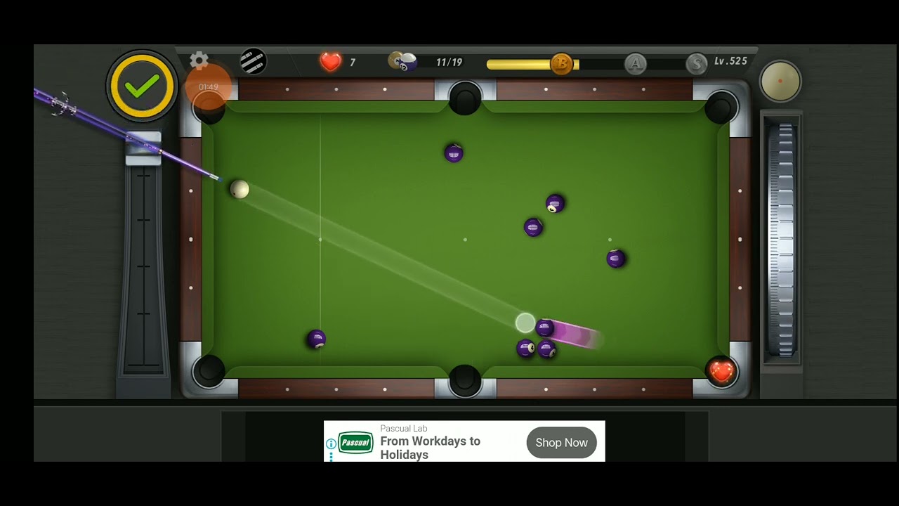 Pooking - Billiard City ( level 525 )