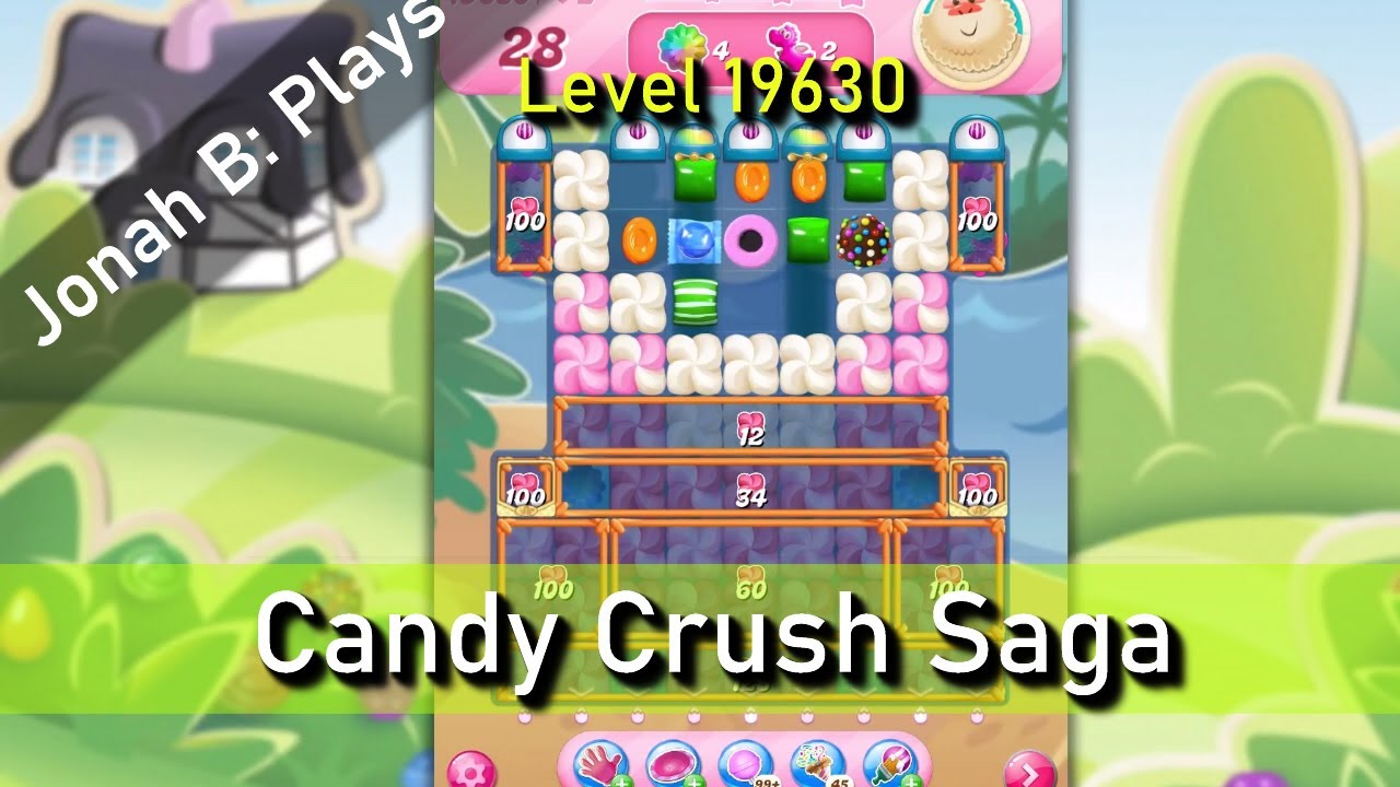 Candy Crush Saga Level 19630 - YouTube