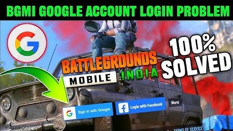 Bgmi google play login problem | BGMI login problem | Bgmi gamil login problem | viddu Bhai TRICK 2