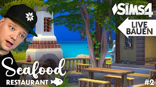 Live Bauen 🐠 SeaFood Restaurant in Die Sims 4 mit Daniel und Chris #2