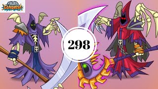 Tower defens/Tower Conquest:gameplay walkthrough best team part 298 (ios, android&pc)