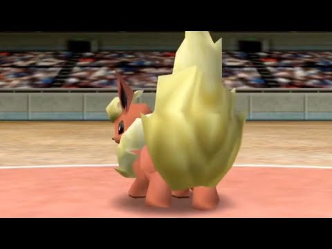 Pokémon Stadium: Flareon Butt Taunt