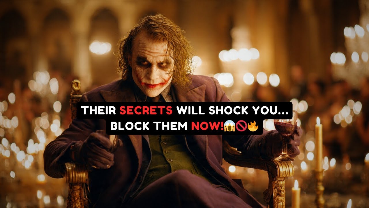 IF YOU KNEW WHAT THEY DID... YOU'D BLOCK THEM EVERYWHERE 😱🔥!!!!!!! Joker Speech