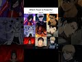 Which team is powerful🔥 #anime #satorugojou #viral #jujutsukaisen #demonslayer #gojo #trending