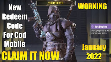 *Jan 2022* Redeem code Codm | codm Redeem code | call of duty mobile Redeem code |garena redeem code