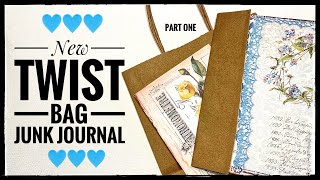 New Twist To A  Paper Bag Junk Journal