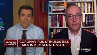 Coronavirus update: Relief bill stalls after failing key Senate vote