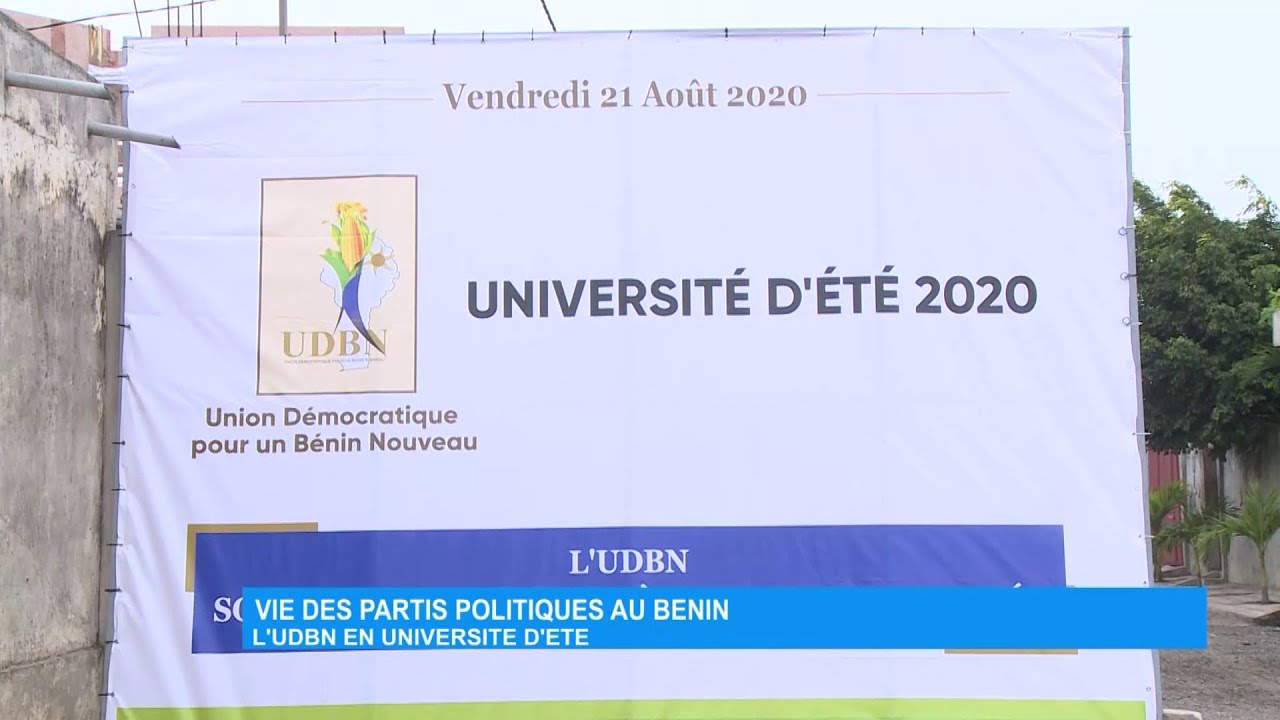 Vie des partis politiques au Bénin : l’UDBN en université d’été