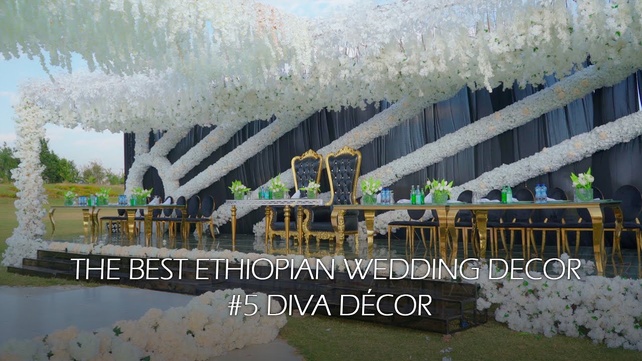 The Best Ethiopian Wedding Decor 5 DIVA DÉCOR YouTube