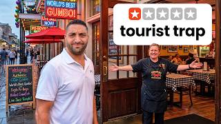 I Tried "Tourist Trap" Restaurants in New Orleans
