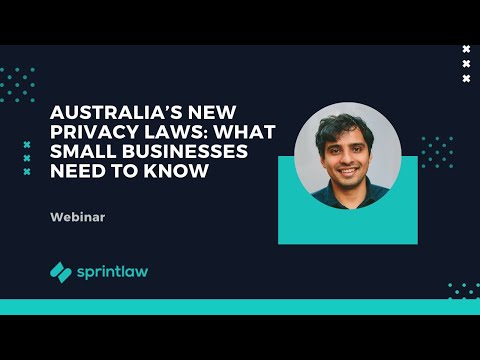 Australia’s New Privacy Laws: What Small Businesses Need to Know | Sprintlaw