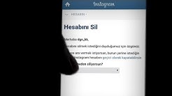 telefondan instagram hesap silme 2019 duration 0 49 - telefondan instagram hesap silme kapatma