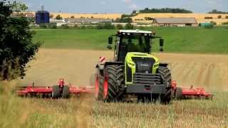 CLAAS XERION 5000 TRAC | HORSCH Joker 12RT + HORSCH Tiger 8 [UnCut/SOUND!]