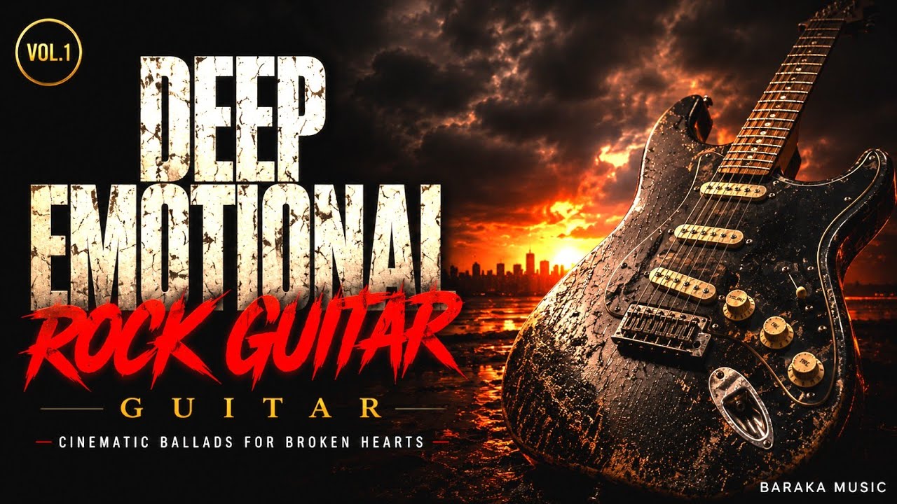 Deep Emotional Rock Guitar | Cinematic Ballads for Broken Hearts Vol. 1 ...