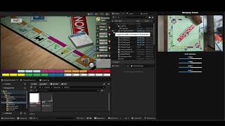 MonopolyTwin | Real-time Unreal Engine simulation of a physical Monopoly board game.