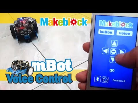 Voice Controlled mBot Using Speech Recognition