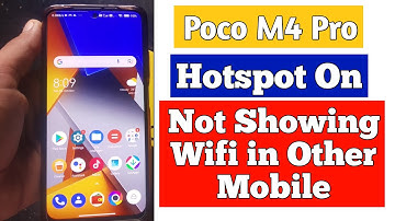 poco m4 pro hotspot not showing in other mobile | poco m4 pro hotspot problem not working wifi